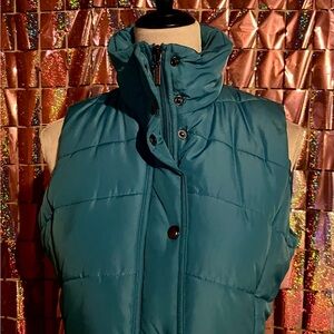 Bright Blue NY&Co Puffer Vest